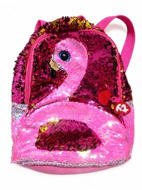 Ty Sequin Flamingo Kids Backpack